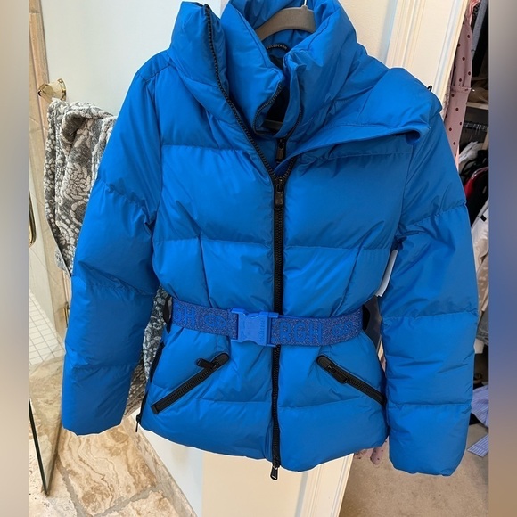 Snowmass Waterproof Down Hooded Ski Jacket size 4 nwot - Picture 3 of 6